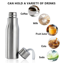 Load image into Gallery viewer, 500ml/1000ml Stainless Steel Water Bottle with Handle Portable Hot Cold Water Bottle for Cycling Sports Travel
