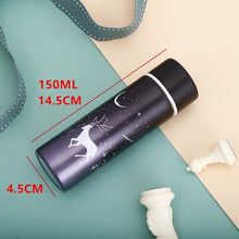 Load image into Gallery viewer, 150ml Stainless Steel Thermos Water Bottle Mini Portable Polar Bear Small Coffee Vacuum Insulation Flask Thermos Mugs
