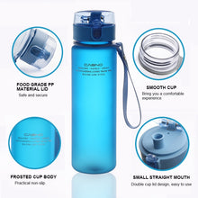 Load image into Gallery viewer, 560ml High Quality Water Bottle Outdoor Sport Leak Proof Seal  School Water Bottles For Kids Drinkware BPA Free
