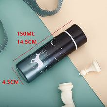 Load image into Gallery viewer, 150ml Stainless Steel Thermos Water Bottle Mini Portable Polar Bear Small Coffee Vacuum Insulation Flask Thermos Mugs
