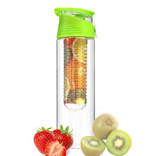 Load image into Gallery viewer, 1000ml Water Fruit Bottle Bpa Free Plastic Sport Fruit Infuser Water Bottles with Infuser Juice Shaker Drink Bottle of Water
